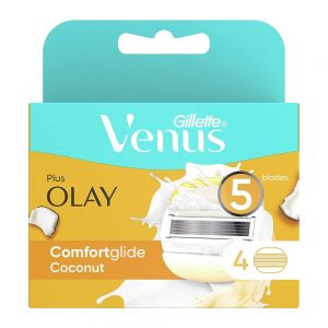 تیغ یدک ژیلت Gillette سری Venus مدل Olay بسته 4 عددی