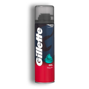 ژل اصلاح صورت Gillette سری Comfort Glide مدل Regular حجم 200 میل