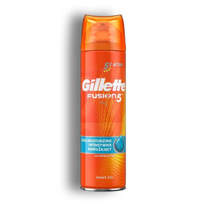 ژل اصلاح مردانه Gillette مدل Fusion Ultra Moisturizing حجم 200 میل