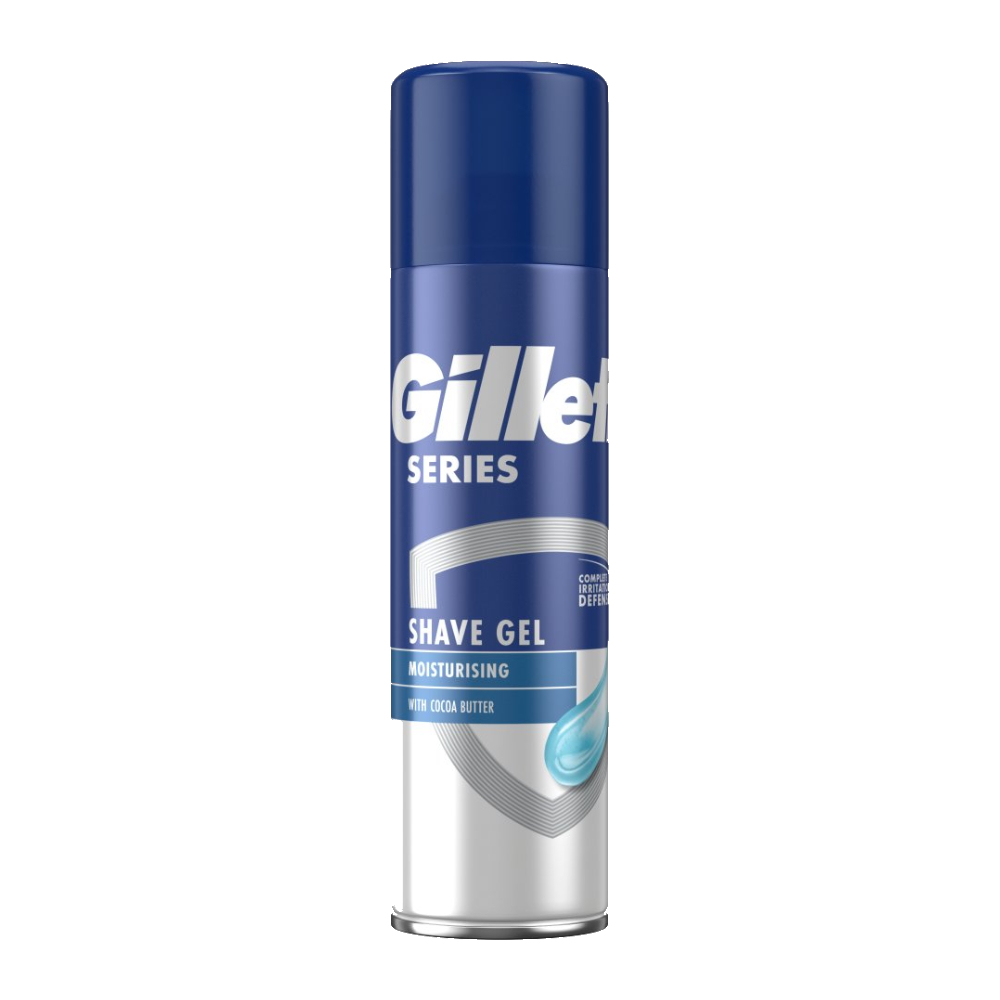 ژل اصلاح ژیلت Gillette مدل Moisturising حجم 200 میل