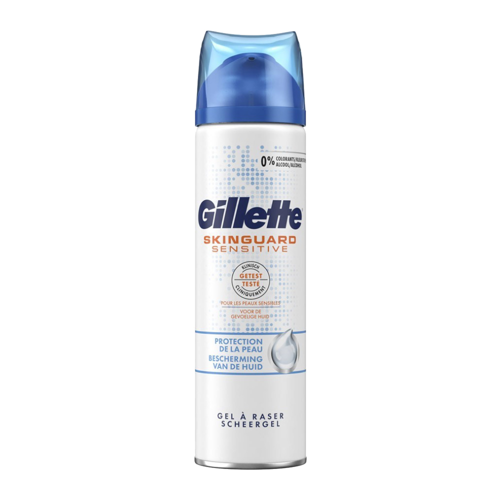 ژل اصلاح ژیلت Gillette مدل Skin Guard مناسب پوست حساس حجم 200 میل