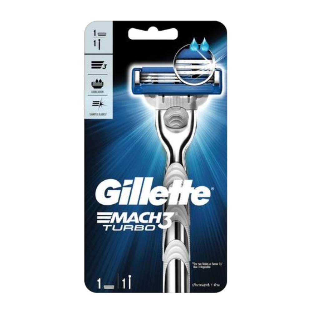 خودتراش ژیلت Gillette مدل Match 3 Turbo یک دسته به همراه یک تیغ