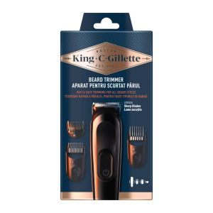 ماشین اصلاح صورت ژیلت Gillette سری King C به همراه 3 شانه