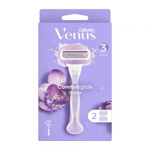 تیغ اصلاح ژیلت Gillette سری Venus مدل Comfort Glide Breeze بسته دو عددی