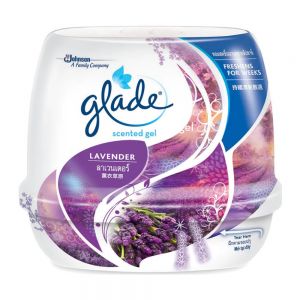 ژل خوشبو کننده هوا گلید Glade مدل Lavender با رایحه اسطوخودوس 180 گرم