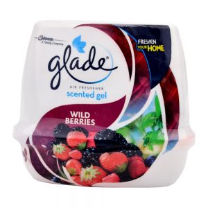 ژل خوشبو کننده هوا گلید Glade مدل Wild Berries با رایحه توت های وحشی 180 گرم