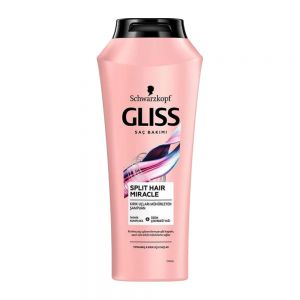 شامپو ضد موخوره Gliss مدل Split Hair Miracle مناسب موهای آسیب دیده حجم 500 میل