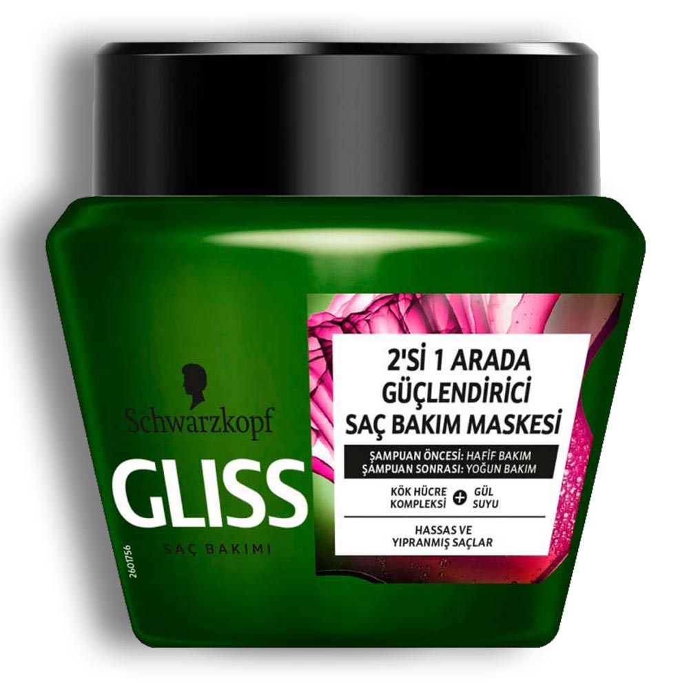 روغن ترمیم مو Gliss سری 2in1 مدل Bio Tech Restore حجم 300 میل