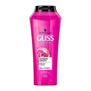 شامپو ترمیم کننده مو Gliss مدل Supreme Length مناسب موهای بلند حجم 500 میل