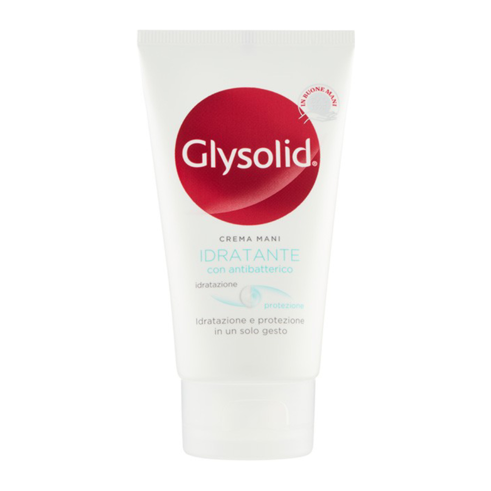 کرم دست مرطوب کننده و آنتی باکتریال گلیسولید Glysolid حجم 75 میل