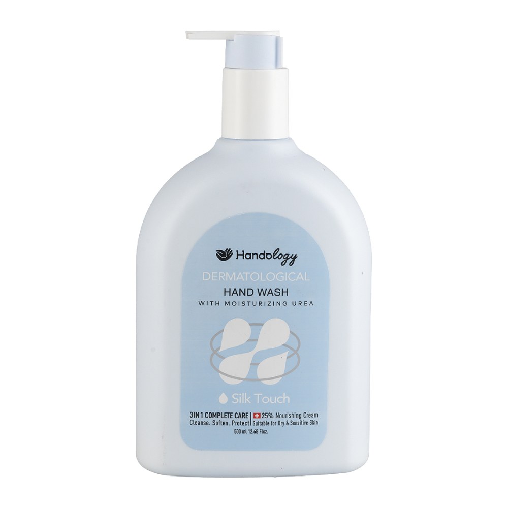 مایع دستشویی کرمی هندولوژی Handology مدل Silk Touch حجم 500 میل