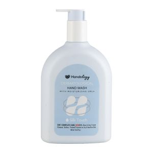 مایع دستشویی کرمی هندولوژی Handology مدل Silk Touch حجم 500 میل