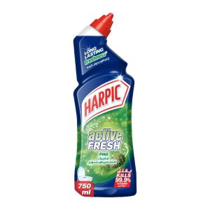 ژل تمیز کننده سرویس بهداشتی هارپیک Harpic مدل Active Fresh رایحه کاج حجم 750 میل