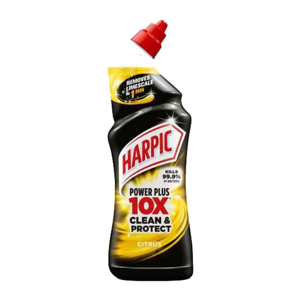 مایع پاک کننده سطوح سرویس بهداشتی هارپیک Harpic سری Power Plus مدل Citrus حجم 750 میل