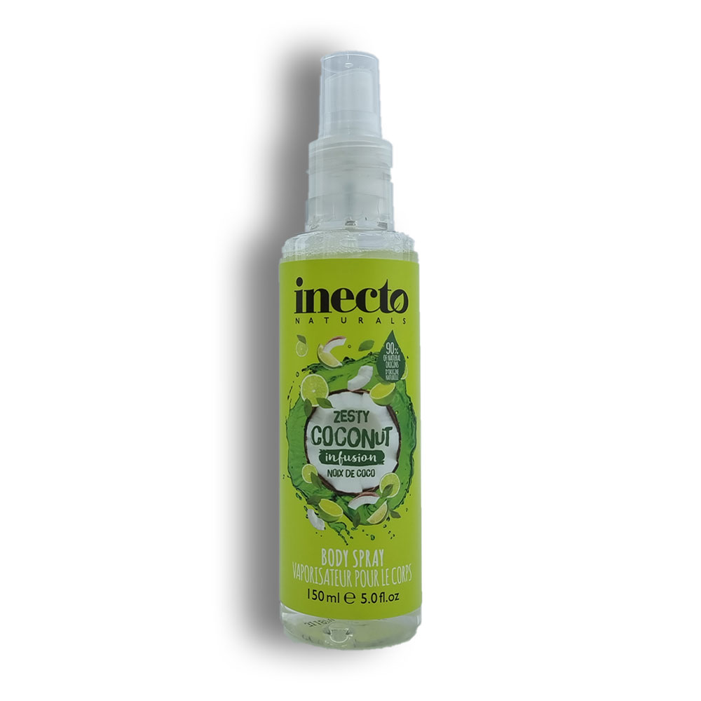 اسپری بدن نارگیل Inecto Lime & MINT حجم 150 میل