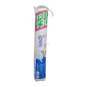 پد آرایش پاک کن Ipek مدل Softest Touch تهیه شده از پنبه خالص بسته 120 عددی