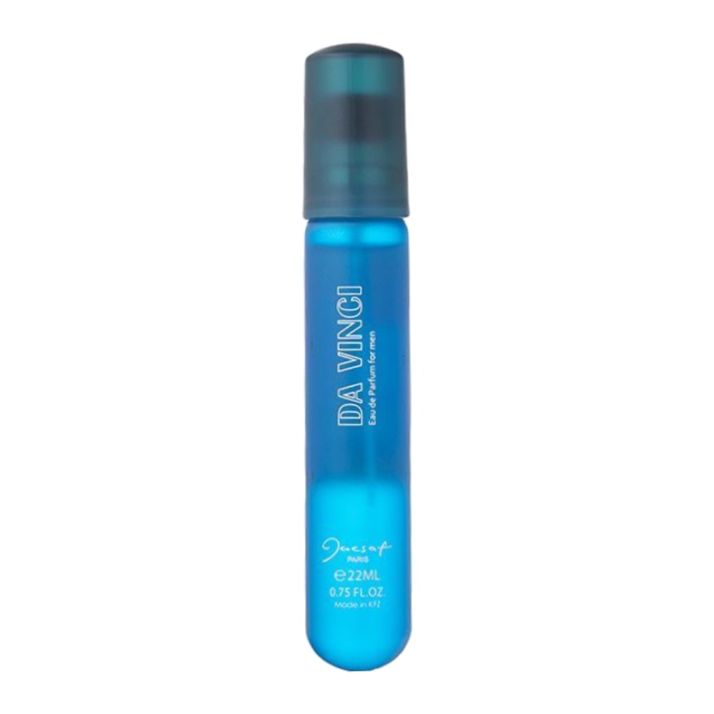 عطر جیبی مردانه ژک ساف Jacsaf مدل Da Vinci رایحه خنک و شیرین حجم 22 میل
