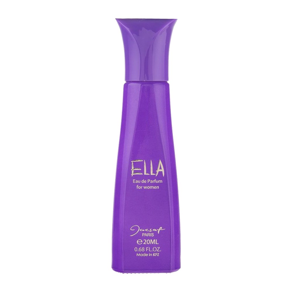 عطر جیبی زنانه ژک ساف Jacsaf مدل Ella رایحه ملایم و گرم حجم 20 میل