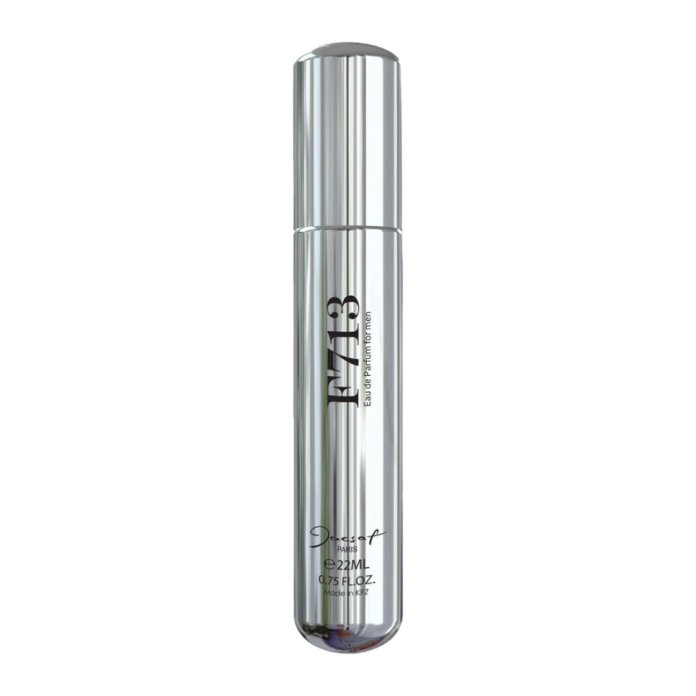 عطر جیبی مردانه ژک ساف Jacsaf مدل F713 رایحه خنک حجم 22 میل