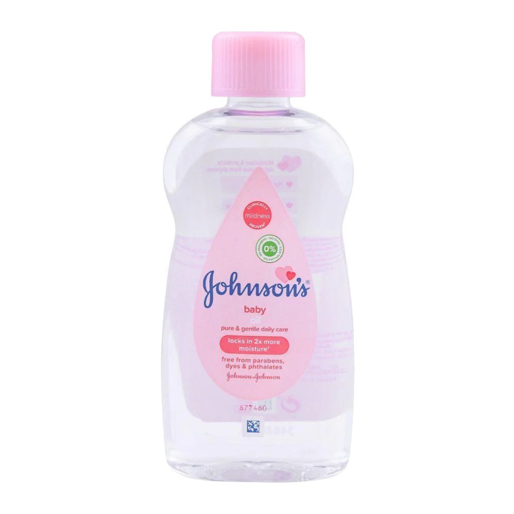 روغن بدن کودک جانسون Johnson's مدل Pure And Gentle حجم 200 میل
