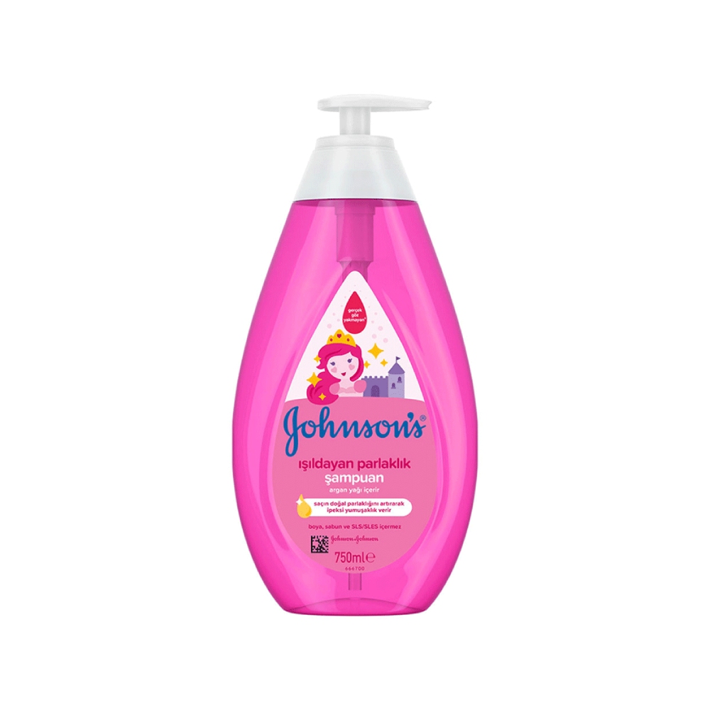 شامپو بچه Johnsons سری Active Kids مدل Shiny Drops حجم 750 میل