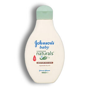 شامپو بدن کودک Johnsons سری Baby مدل Soothing Naturals حجم 400 میل