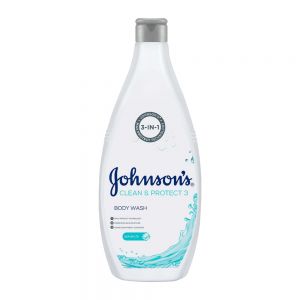 شامپو بدن سه در یک جانسون Johnsons مدل Sea Salt حاوی نمک دریایی حجم 750 میل