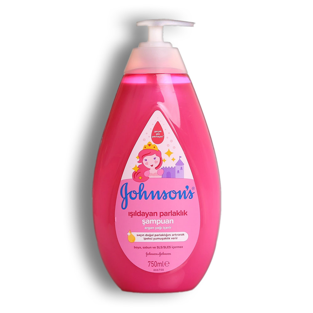 شامپو بچه Johnsons سری Active Kids مدل Shiny Drops حجم 750 میل