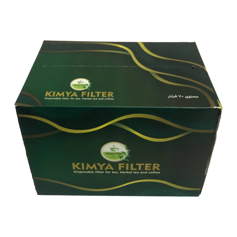 فیلتر چای یکبار مصرف کیمیا Kimia مناسب چای، دمنوش و قهوه بسته 70 عددی