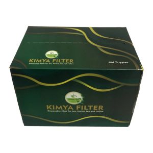 فیلتر چای یکبار مصرف کیمیا Kimia مناسب چای، دمنوش و قهوه بسته 70 عددی