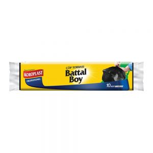 کیسه زباله Koroplast مدل Battal Boy سایز بزرگ 72x95 بسته 10عددی