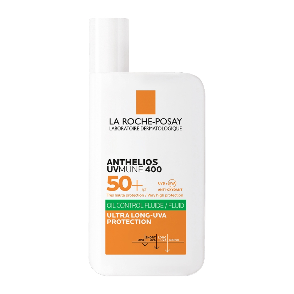 کرم ضد آفتاب فلوئید La Roche Posay مدل Anthelios حاوی +SPF50 حجم 50 میل