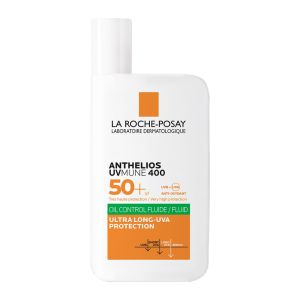 کرم ضد آفتاب فلوئید La Roche Posay مدل Anthelios حاوی +SPF50 حجم 50 میل