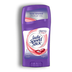 استیک ضد تعریق Lady Speed Stick سری Tone Renewal مدل Dermo+Omega 3 وزن 45 گرم