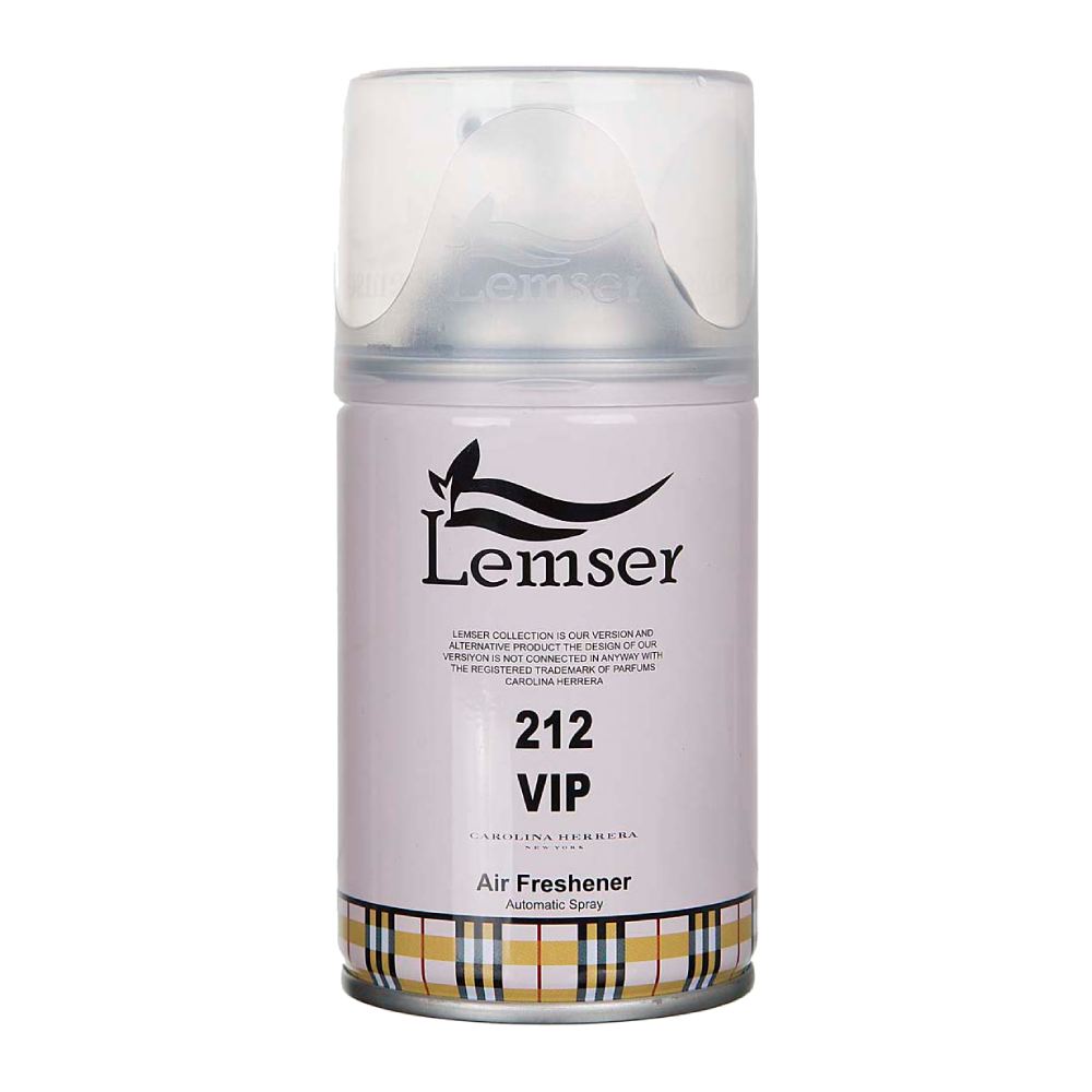 اسپری خوشبو کننده هوا ادکلنی لمسر Lemser مدل 212Vip حجم 250 میل
