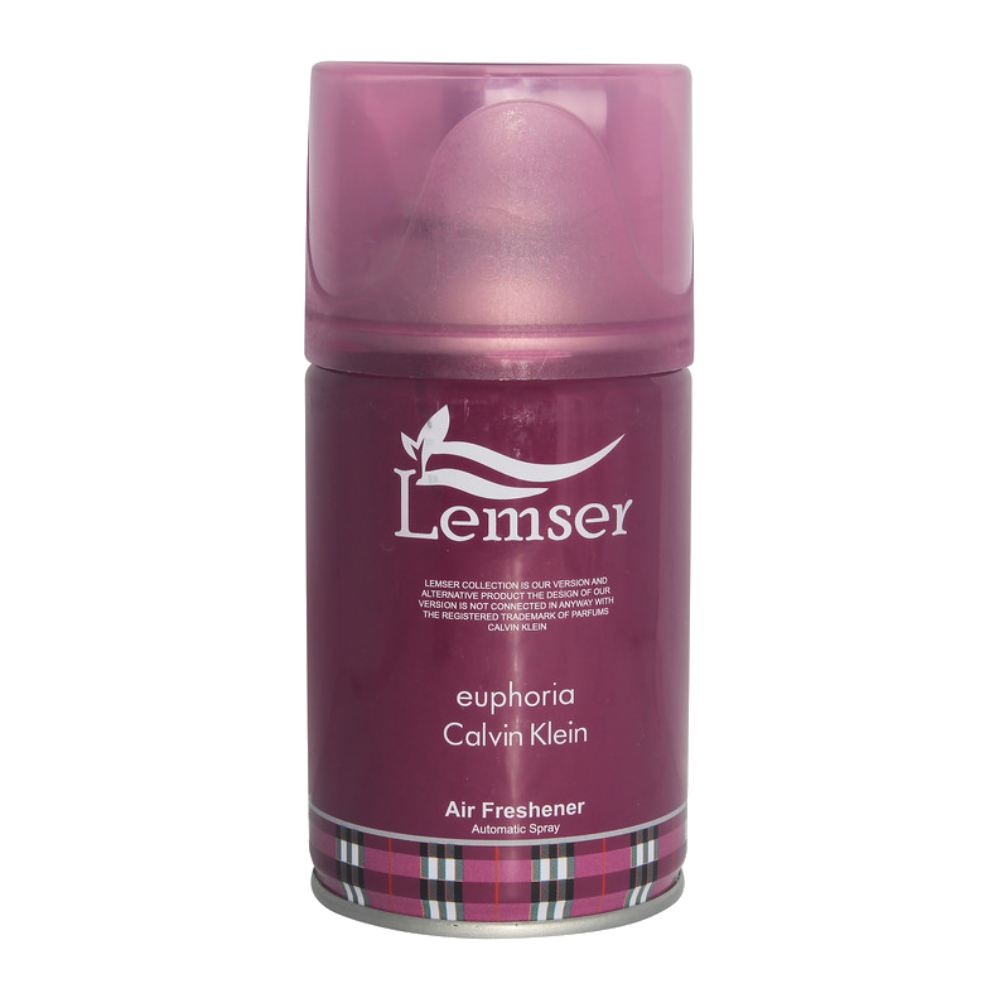 اسپری خوشبو کننده هوا ادکلنی لمسر Lemser مدل Euphoria Calvin Klein حجم 250 میل