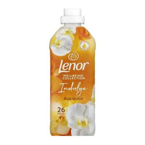 نرم کننده لباس Lenor مدل Indulge رایحه گل ارکیده طلایی حجم 858 میل