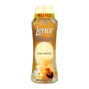 خوشبو کننده لباس Lenor مدل Gold Orchid رایحه ارکیده طلایی وزن 570 گرم