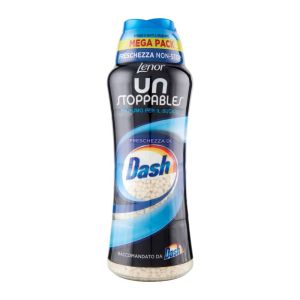 خوشبو کننده لباس Lenor مدل Unstoppables Dash رایحه خنک وزن 570 گرم