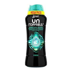خوشبو کننده لباس Lenor مدل Unstoppables Fresh نرم کننده وزن 570 گرم