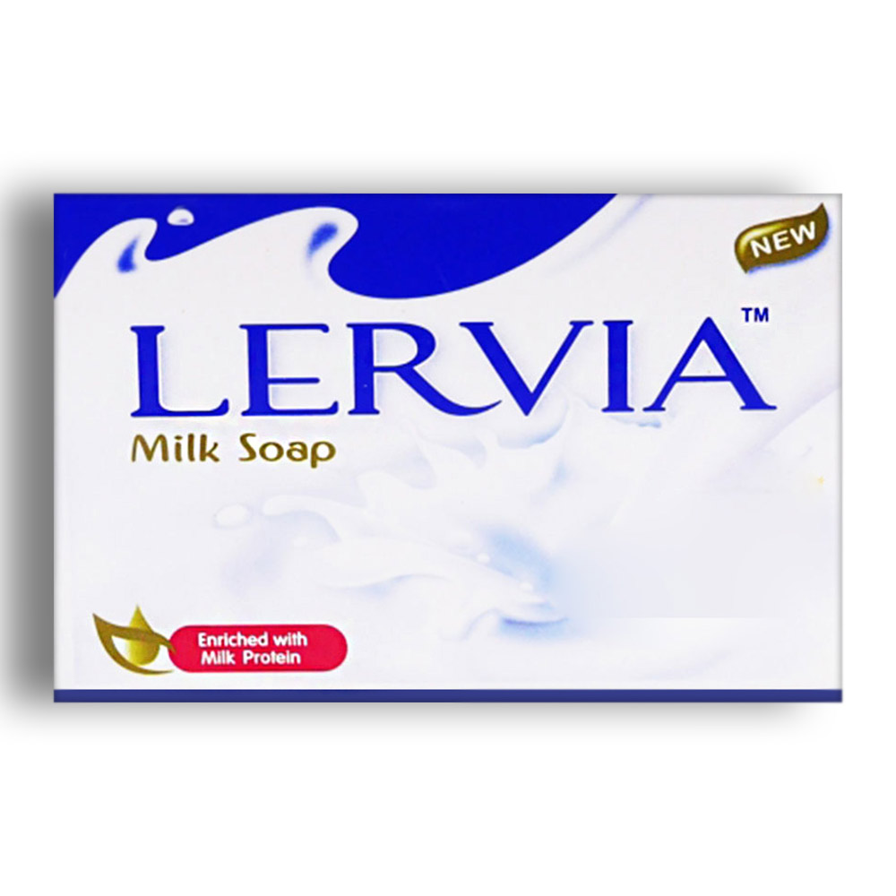 صابون شیر Lervia وزن 90 گرم