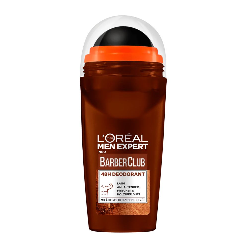 مام رول ضد تعریق مردانه لورآل L'Oreal مدل Barber Club حجم 50 میل