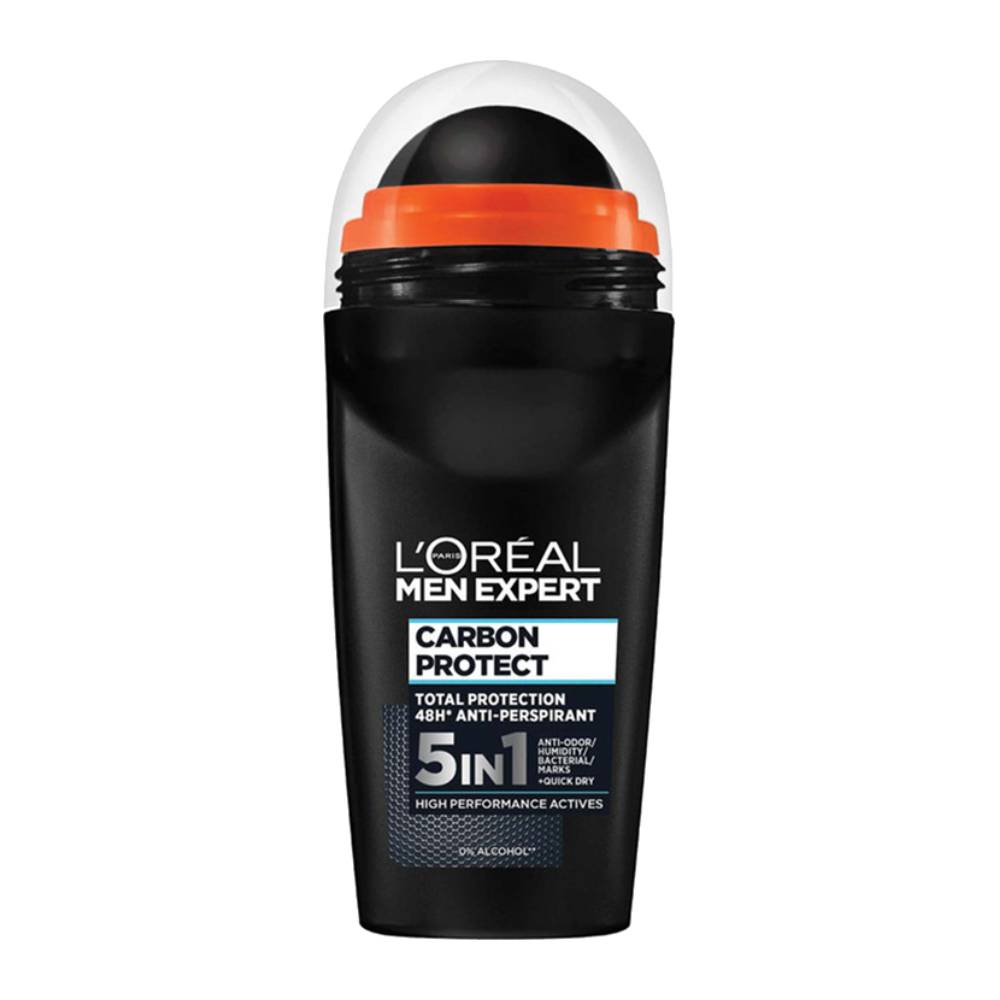 رول دئودورانت ضد عرق Carbon Protect مردانه L’Oreal لورال 50 میل