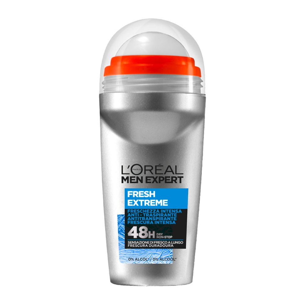 مام رول ضد تعریق مردانه لورآل L'Oreal مدل Fresh Extreme حجم 50 میل