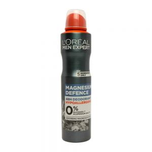 اسپری ضد تعریق مردانه لورآل L'Oreal مدل Magnesium Defence حجم 250 میل