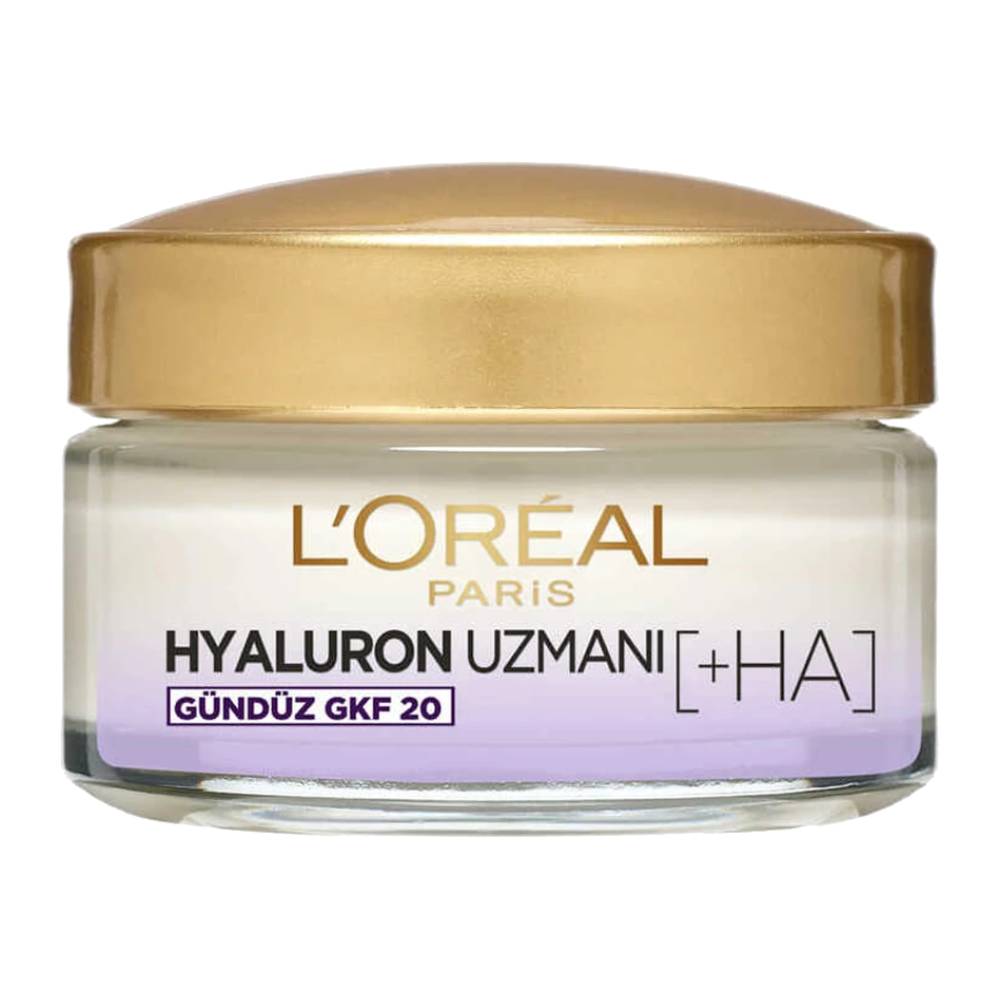 کرم مرطوب کننده روز لورآل L'Oreal مدل Hyaluron Uzmani حاوی SPF20 حجم 50 میل