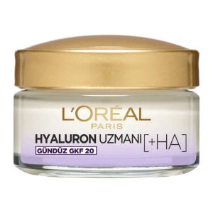 کرم مرطوب کننده روز لورآل L'Oreal مدل Hyaluron Uzmani حاوی SPF20 حجم 50 میل