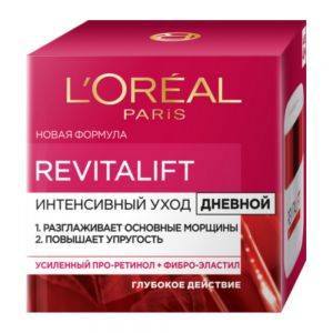 کرم مراقبت پوست روز صورت لورآل L'Oreal مدل Revitalift حجم 50 میل