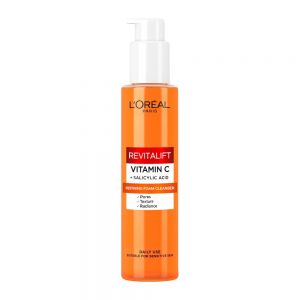 فوم شست و شوی صورت لورآل L'Oreal مدل  Revitalift حاوی ویتامین C حجم 150 میل
