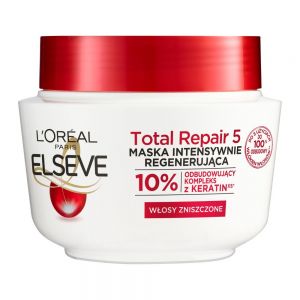 ماسک ترمیم کننده مو لورآل L'Oreal مدل Total Repair 5 رفع کننده موخوره حجم 300 میل